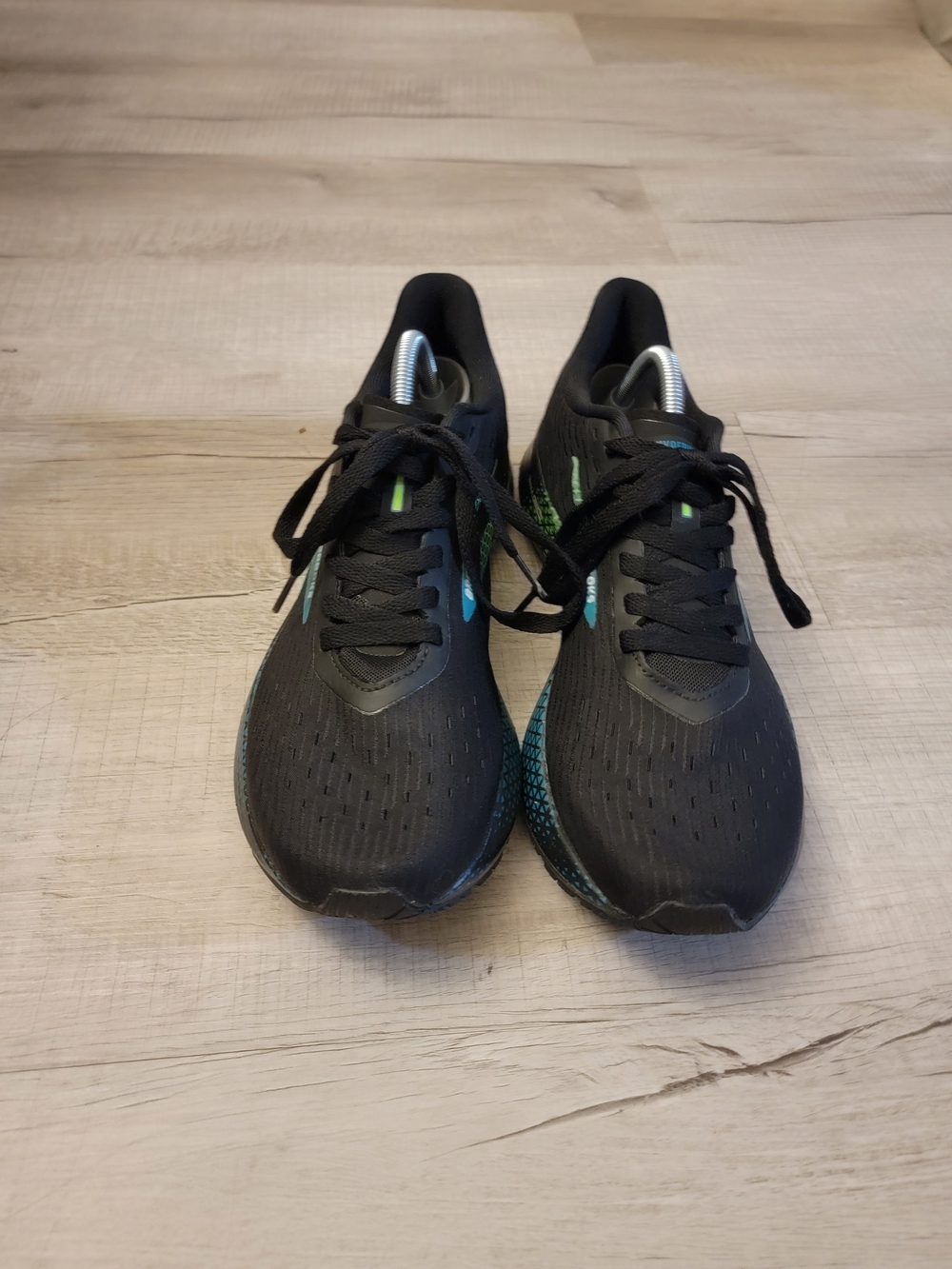 Brooks Black with Teal Accent Men's Running Sneakers